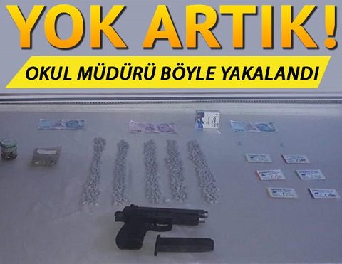 Okul Müdürü Böyle Yakalandı