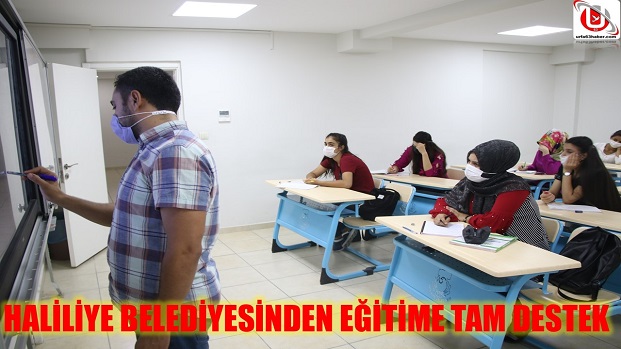 HALİLİYE BELEDİYESİNDEN EĞİTİME TAM DESTEK