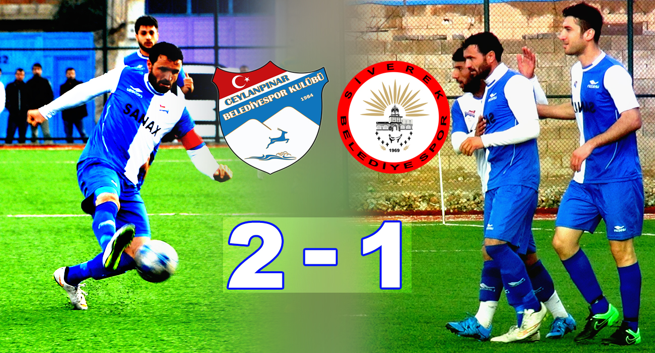 Ceylanpınar Belediyespor 2-1 Siverek Belediyespor