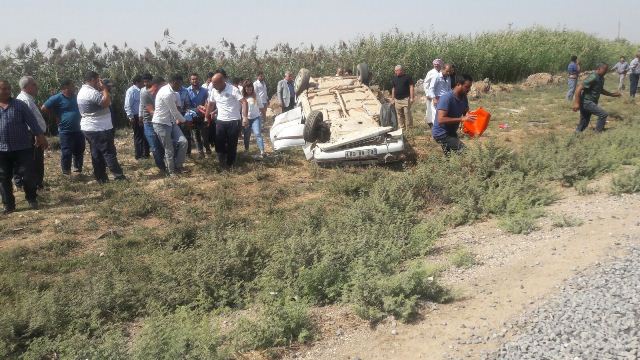 Akçakale Yolunda Feci Kaza Yaralılar Var