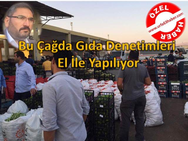 Bu Çağda Gıda Denetimleri El İle Yapılıyor