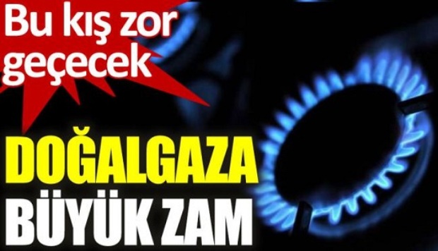 Doğalgaza Yüzde 20 Zam Yapıldı!