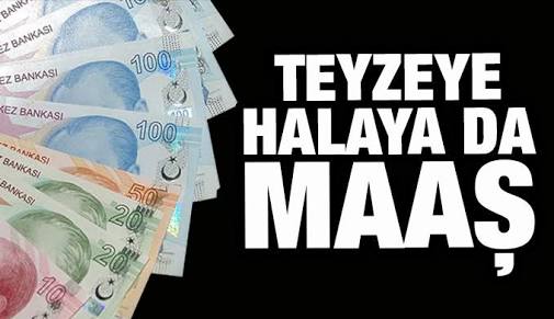 Teyze ve Halaya Maaş Bağlanacak 